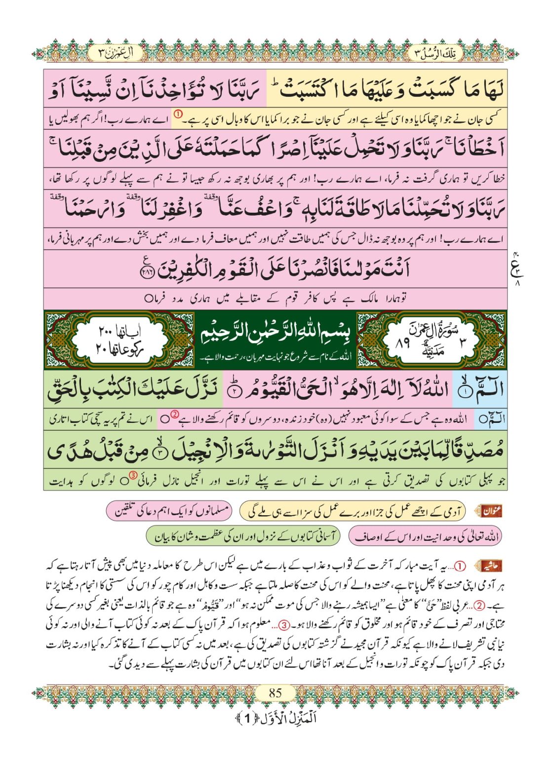 Surah Baqarah Last 2 Ayat Pdf With Urdu Translation And Benefits 7487